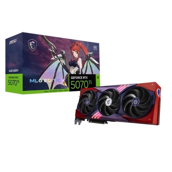 Tarjeta de Video MSI Geforce RTX 5070 TI 16GB MLG EDITION OC