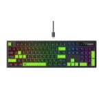 Teclado Mecanico Havit KB893L-SP RGB Switch Azul 105 Teclas