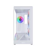 Case Gamer LIAN LI V100R (V100RW WHITE) 4 FAN ARGB Vidrio Templado