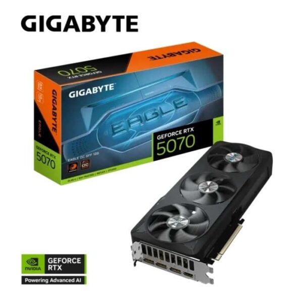 Tarjeta de Video Gigabyte Geforce RTX 5070 EAGLE OC SFF 12GB