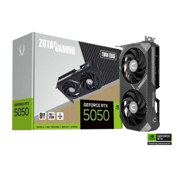 Tarjeta de Video ZOTAC Geforce RTX 5050 8GB OC Twin Edge GDDR6