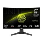 Monitor MSI MAG 276CF E20 27" 200Hz 0.5Ms Curvo Panel VA FHD