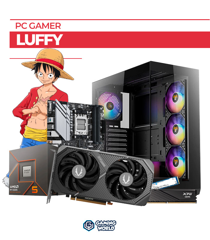 PC Gamer Luffy Ryzen 5 RTX 5050