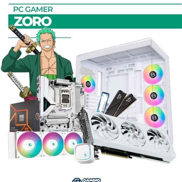 PC Gamer Zoro Ryzen 5 7600X RTX 5070 32GB RAM SSD 1TB AM5