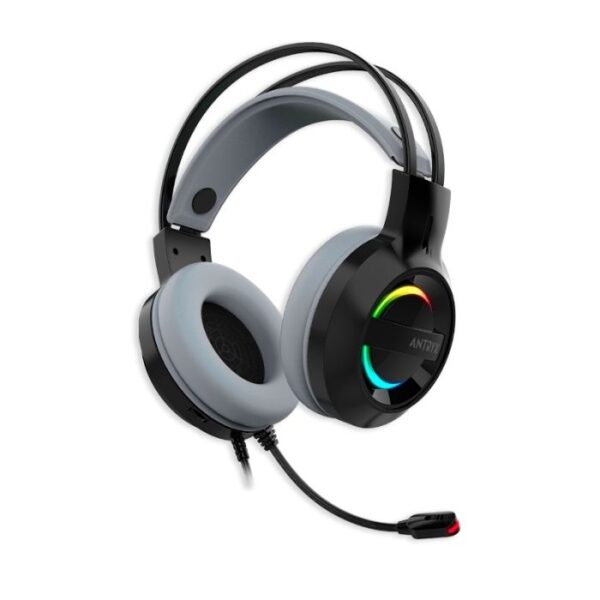 Audifono Gamer Antryx Iris-K Gray 7.1 Virtual USB RAIMBOW