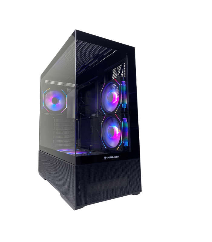 Case Halion Crystal 706B Fish Tank ARGB