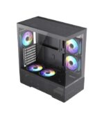 Case Halion Crystal 706B FISH TANK 5 FANS ARGB