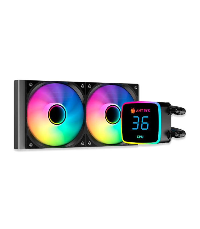 Sistema Líquido ANTRYX Triton Edge 240 BLACK ARGB