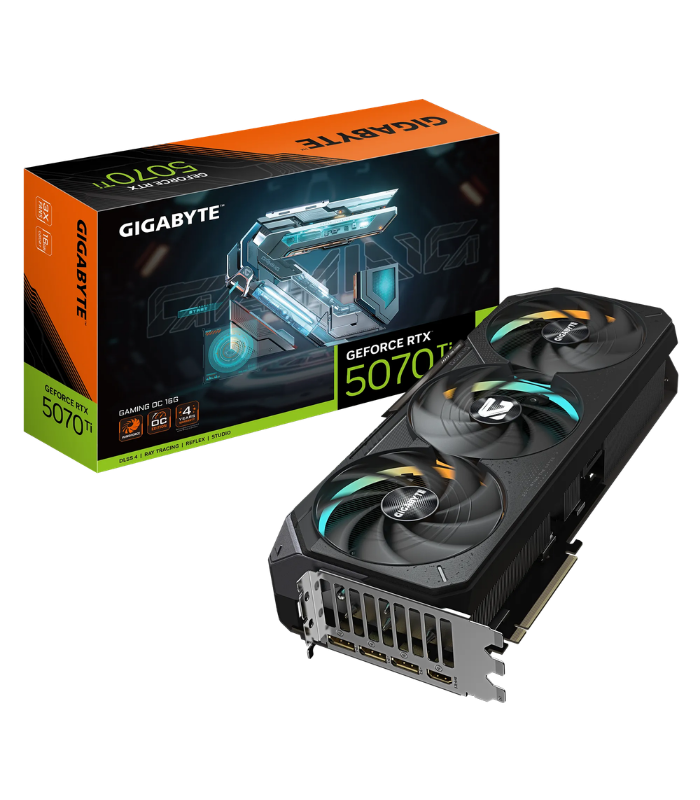 Tarjeta de Video Gigabyte GeForce RTX 5070 Ti GAMING OC 16GB GDDR7