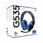 Auricular Logitech G535 LIGHTSPEED BLACK / BLUE , PS5/PS4/PC WIRELESS