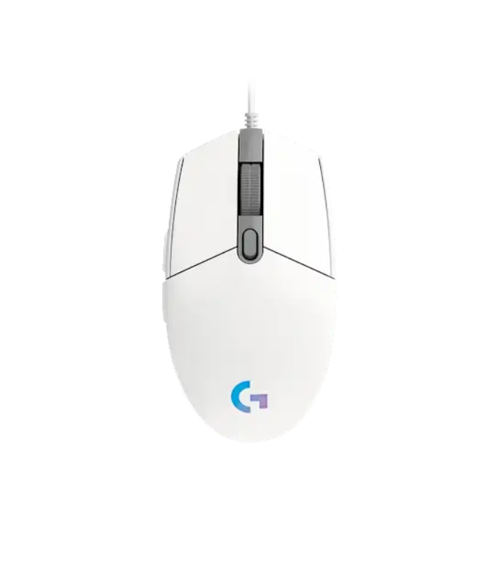 Mouse Logitech G203 White RGB 8000 DPI USB