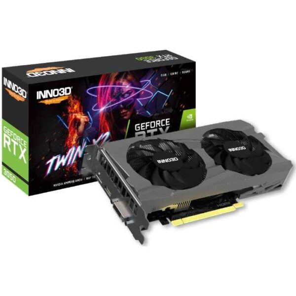 Tarjeta de Video INNO3D TWIN X2 GEFORCE RTX 3050 6GB GDDR6