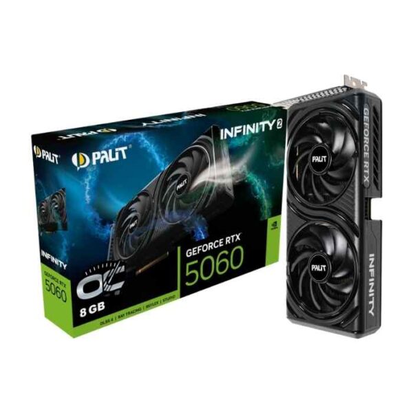 Tarjeta de Video PALIT GEFORCE RTX 5060 INFINITY 8GB GDDR7